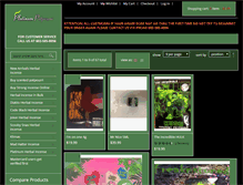 Tablet Screenshot of platinumpotpourri.com